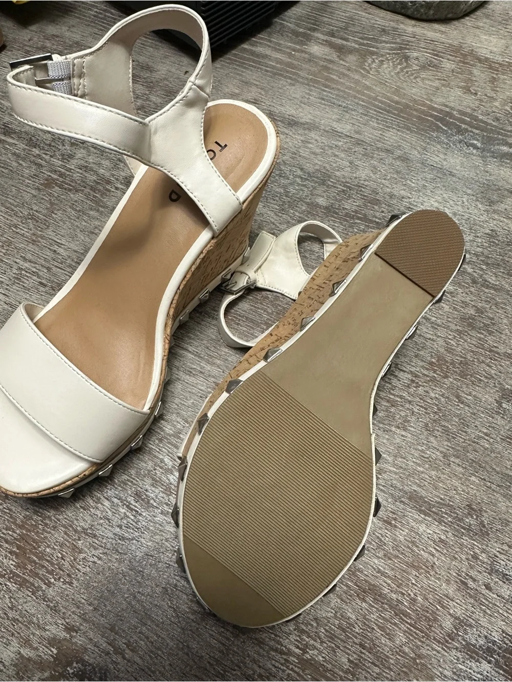 torrid white ankle
